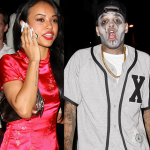 Chris Brown et Karrueche Tran à la fête d’Halloween au manoir Greystone