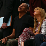 Beyonce et Jay-Z savourent le match des Brooklyn Nets