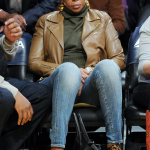 Mary J. Blige fait une sieste au match des Lakers