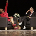 A Conversation With David Letterman And Oprah Winfrey à Muncie