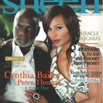 Cynthia Bailey et son mari Peter Thomas à la une de Sheen Magazine