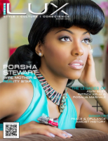 Porsha Stewart fait la couverture du magazine urbain LUX