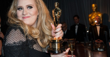 Adele at the Oscars Vanity Fair after party