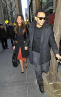 Chrissy Teigen et John Legend enregistrent “Today Show”