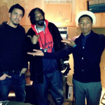 Pharell Williams, Snoop Dogg et J. Cole en plein studio