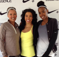 Kelly Rowland s’entraîne avec son coach Jeanette Jenkins