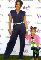 Christina Milian apprend le jardinage à sa fille Violet