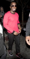 Diddy tout souriant quittait le Bootsy Bellows Night Club