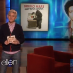 Bruno Mars interprète “When I Was Your Man” chez Ellen