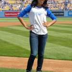 Kerry Washington &eacute;tait encourag&eacute;e les Los Angeles Dodgers
