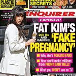 Kim Kardashian ne serait pas enceinte selon le “National Enquirer”