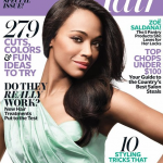 Zoe Saldana fait la une de “InStyle Hair Magazine”