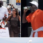 Michael Jordan et sa femme Yvette passent leur lune de miel en Grèce
