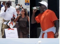 Michael Jordan et sa femme Yvette passent leur lune de miel en Grèce