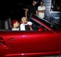 Chris Brown s’amuse au Greystone Manor