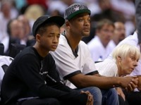 Jaden et Will Smith étaient au match 5 des demi-finales Eastern Conference