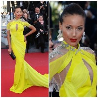 Selita Ebanks était à la présentation de “BLOOD TIES” au Festival de Cannes