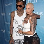 Amber Rose aux côtés de Wiz Khalifa à Palms Resort à Las Vegas