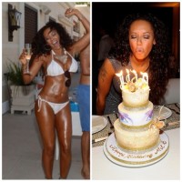 Mel B célèbre ses 38 ans