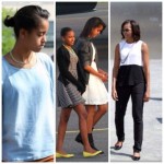 Michelle, Sasha et Malia Obama passent des vacances en Allemagne