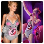 Paris Hilton et Miley Cyrus déguisée de la même façon