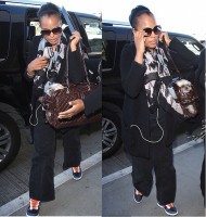 Kerry Washington se rend sur le plateau de Scandal