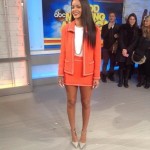 Rihanna jubile après sa victoire aux grammy Awards sur le plateau de Good Morning America