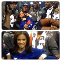 Rocsi Diaz copine avec des joueurs de NFL