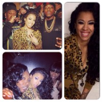 Keyshia Cole et Baby font la fête avec Stevie J