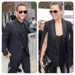 John Legend et  Chrissy Teigen à la New York Fashion Week