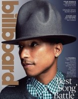 Pharell Williams fait la une de Billoboard Magazine