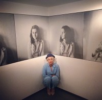 Beyonce visite le musée Anne Frank