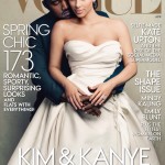 Kim Kardashian et Kanye West font la une de Vogue Magazine