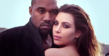 Kim Kardashian et Kanye West pour Vogue Magazine