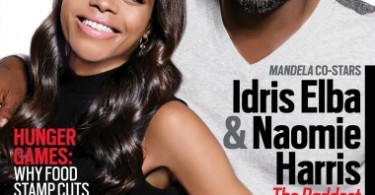 Idris Elba et Naomie Harris - JET Magazine