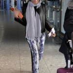 Naomie Harris au naturel à son arrivée à Londres