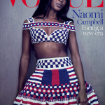 Naomi Campbell fait la une de Vogue en Australie