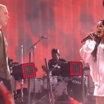 Rihanna et Eminem ont mis le feu sur la scène des MTV Movie Awards 2014