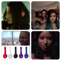 Nicki Minaj, Big Sean, les soeurs Kardashian, Usher et d’autres font la promo de la nouvelle collection des écouteurs Beats By Dr Dre