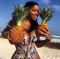 Mashonda fait sa belle au Mexique