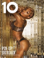 Jourdan Dunn se transforme en pin up pour 10 Magazine