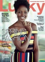 Lupita Nyong’o à la une de Lucky Magazine