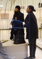 Janet Jackson fait du shopping à Milan