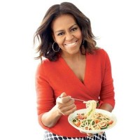 Michelle Obama fait la une de Cooking Light Magazine