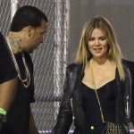 Khloe Kardashian et Kylie Jenner assistent au concert de Chris Brown avec French Montana