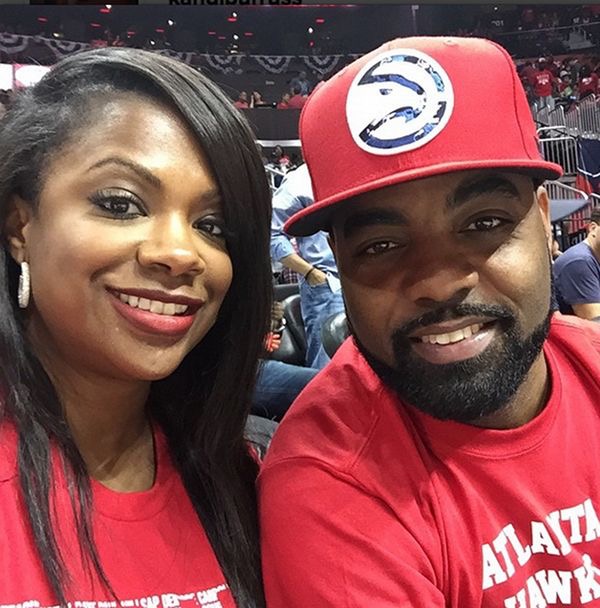 Kandi Burruss et Todd Tucker supportent Atlanta Hawks