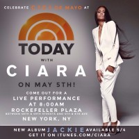 Ciara exhibe ses abdos Today Show