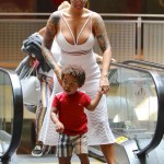 Amber Rose s’offre une sortie avec son fils Sebastian à Sherman Oaks 