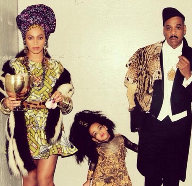 Beyonce, Jay Z et Blue Ivy