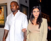 Kanye West et Kim Kardashian